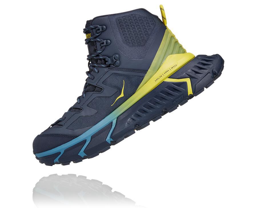 Hoka One One Vandresko Herre - Tennine Hike Gore-Tex - Blå - 372091ZML